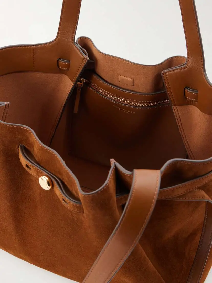Tory Burch Romy Suede Tote Bag | Thumbnail 6