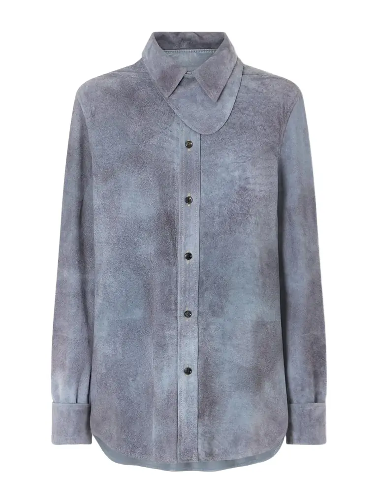 Bottega Veneta Suede Shirt | Image 1 Bottega Veneta Suede Shirt | Image 1