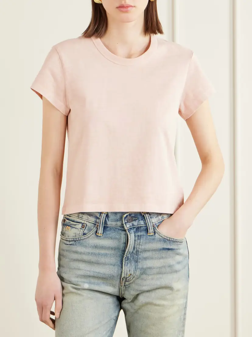 SLVRLAKE Easy Tee Cotton-jersey T-shirt | Thumbnail 3