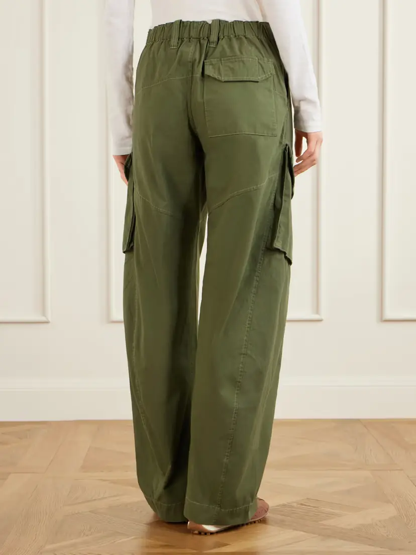 R13 Cotton Barrel-leg Cargo Pants | Thumbnail 4