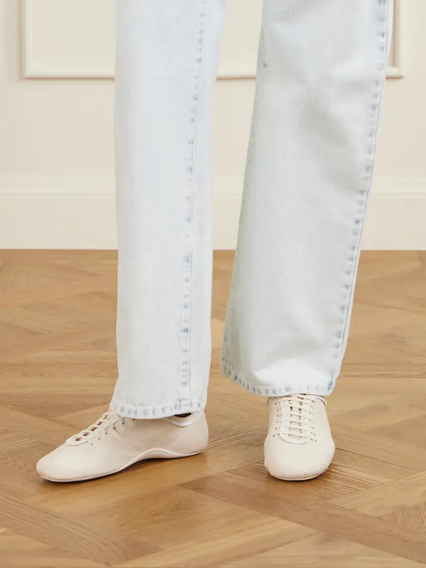 Dries Van Noten Leather Sneakers | Thumbnail 5 Dries Van Noten Leather Sneakers | Thumbnail 5