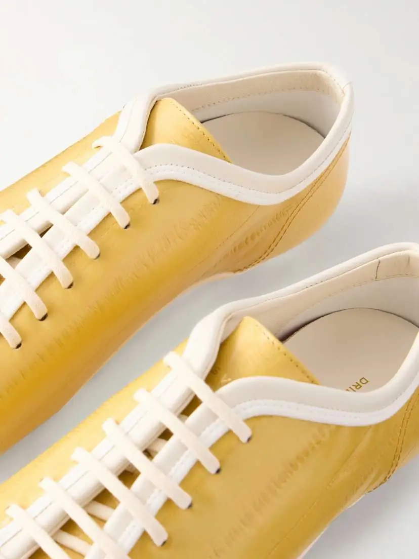 Dries Van Noten Leather Sneakers | Thumbnail 5 Dries Van Noten Leather Sneakers | Thumbnail 5