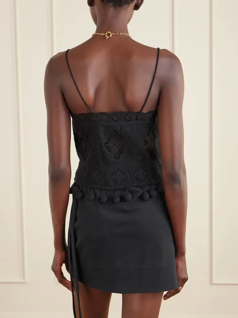 Isabel Marant Nelssy Crocheted Cotton-blend Tank | Thumbnail 3