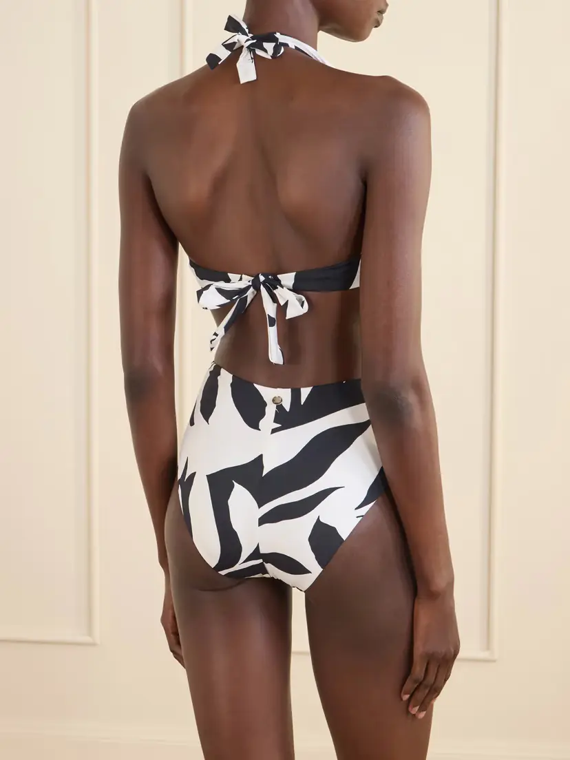 Max Mara Beachwear Bchavena Printed Bikini Top | Thumbnail 3 Max Mara Beachwear Bchavena Printed Bikini Top | Thumbnail 3