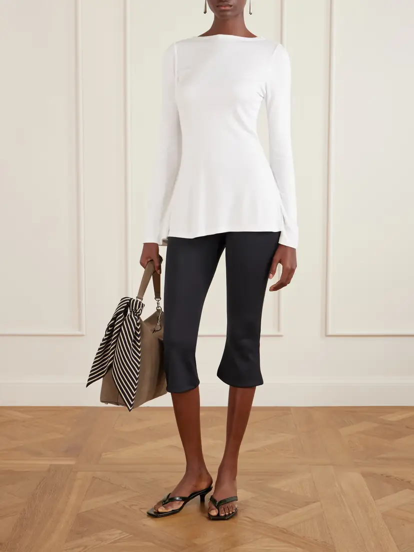 The Park Evelyn Jersey Blouse | Thumbnail 2
