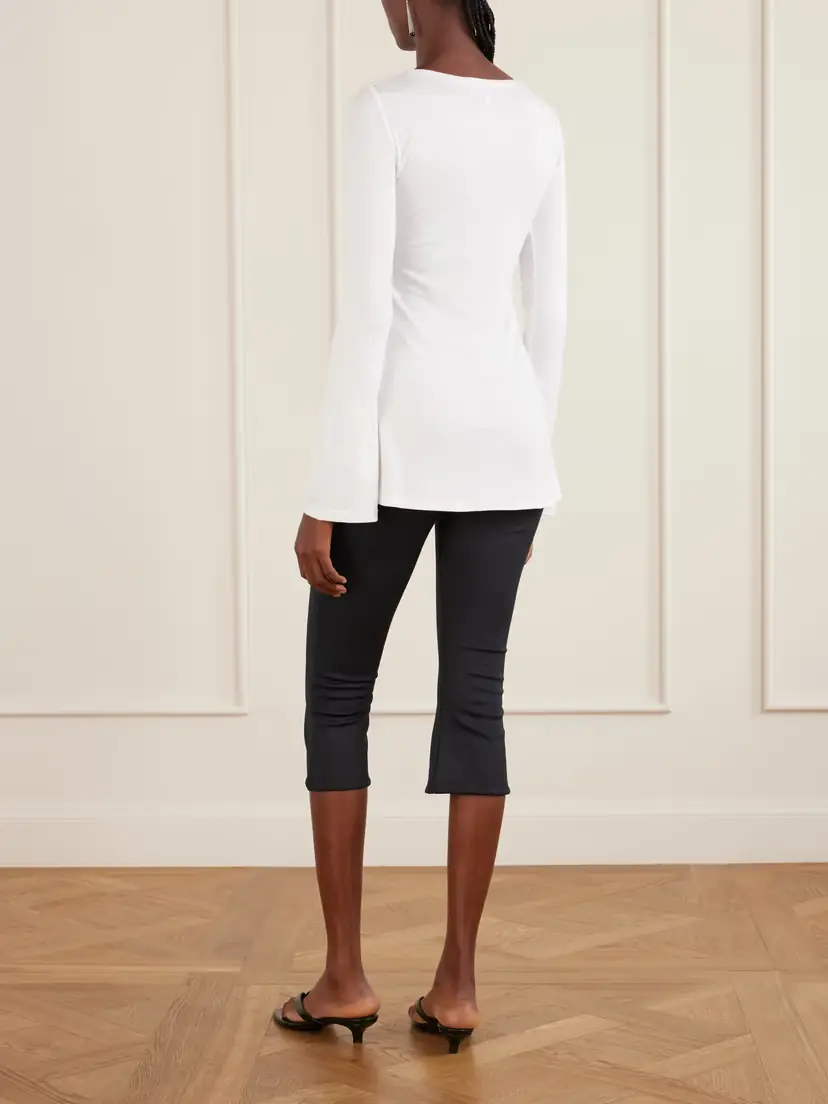 The Park Evelyn Jersey Blouse | Thumbnail 3