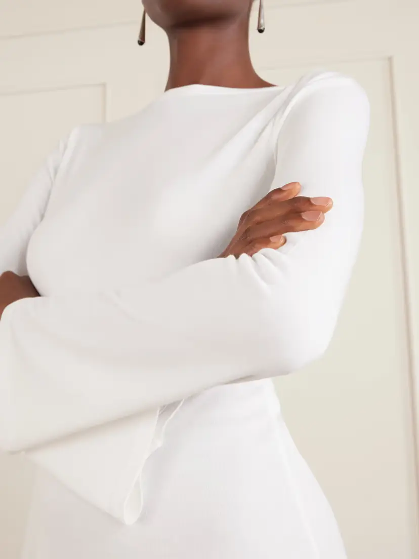 The Park Evelyn Jersey Blouse | Thumbnail 4