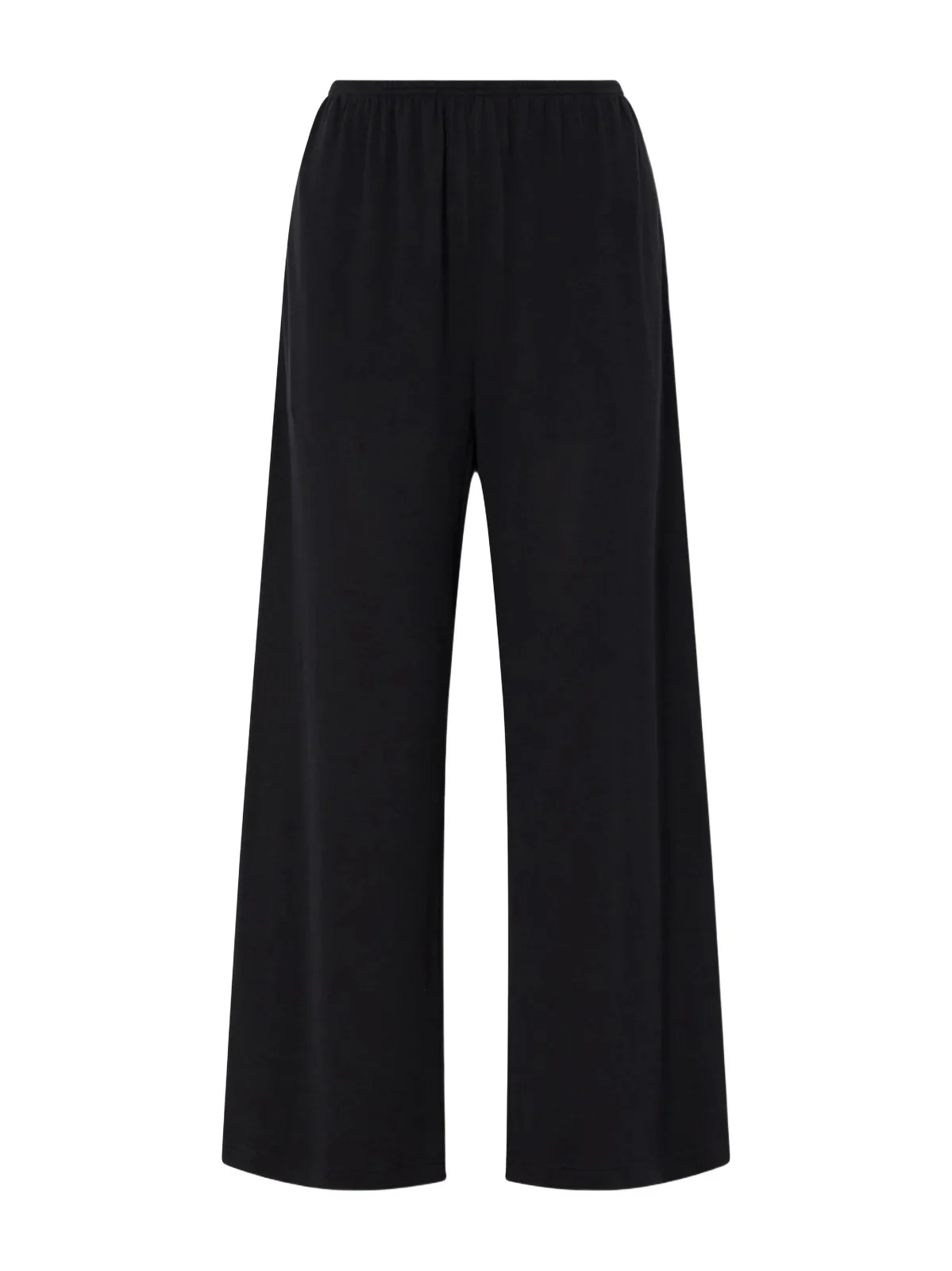 Cotton And Silk-blend Wide-leg Pajama Pants Cotton And Silk-blend Wide-leg Pajama Pants