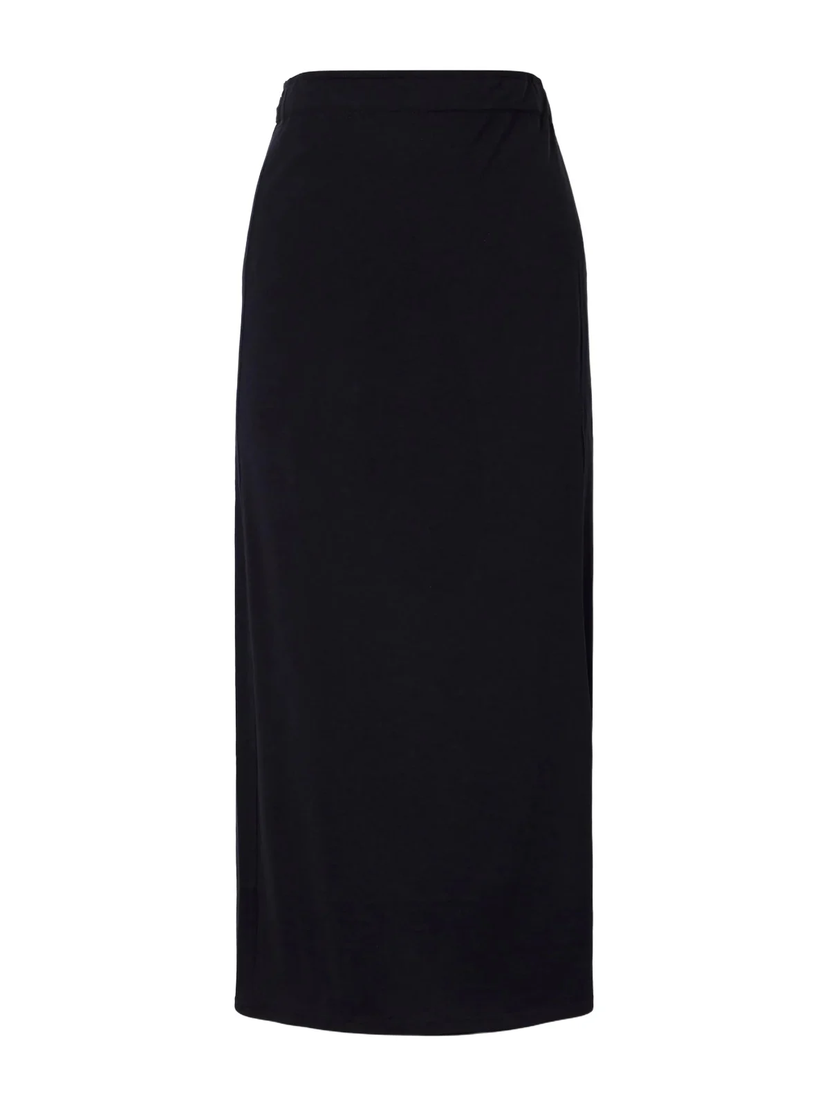 Organic Cotton And Silk-blend Wrap Midi Skirt