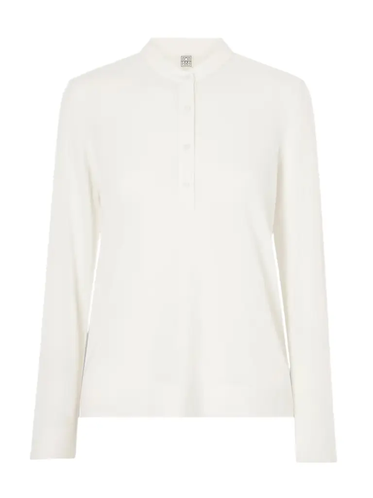 TOTEME Wool And Silk-blend Sweater | Image 1 TOTEME Wool And Silk-blend Sweater | Image 1