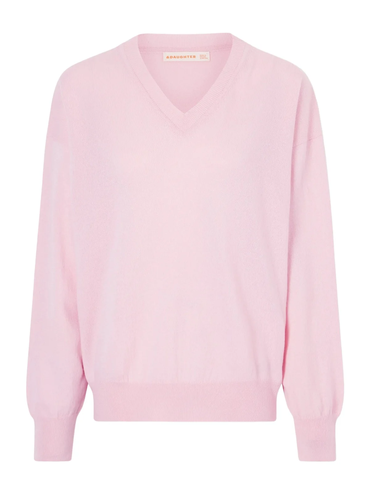 Tahra Cashmere And Cotton-blend Sweater - Pink Tahra Cashmere And Cotton-blend Sweater - Pink