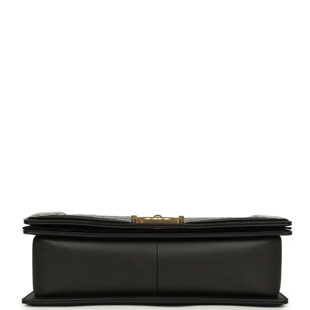 Chanel Chanel Medium Boy Bag Black Patent Antique Gold Hardware | Thumbnail 6 Chanel Chanel Medium Boy Bag Black Patent Antique Gold Hardware | Thumbnail 6