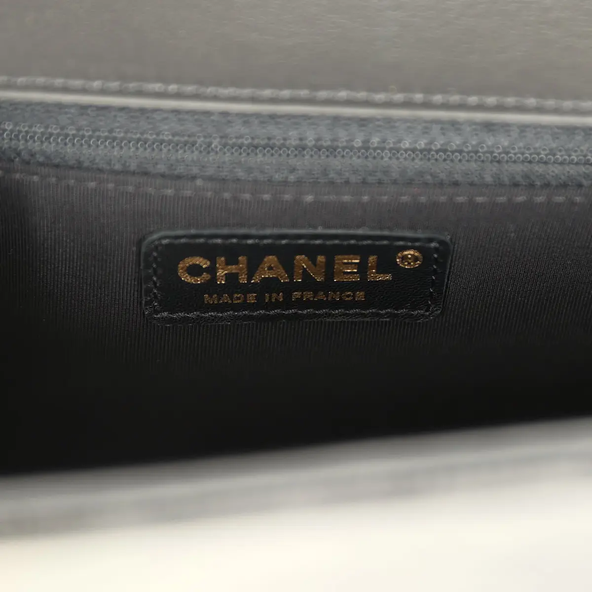 Chanel Chanel Medium Boy Bag Black Patent Antique Gold Hardware | Thumbnail 9 Chanel Chanel Medium Boy Bag Black Patent Antique Gold Hardware | Thumbnail 9