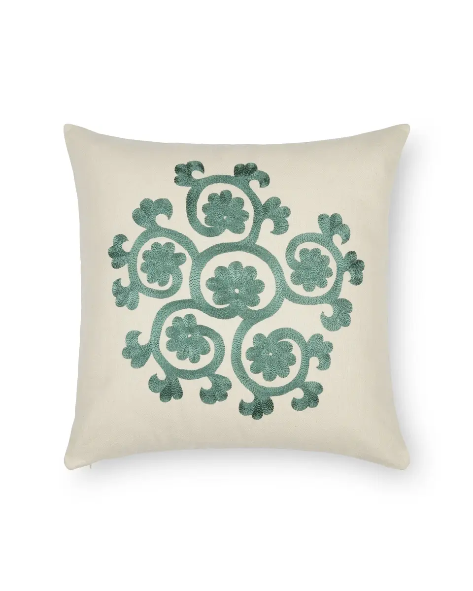 Emporio Sirenuse Flower Cushion Cover | Thumbnail 3 Emporio Sirenuse Flower Cushion Cover | Thumbnail 3