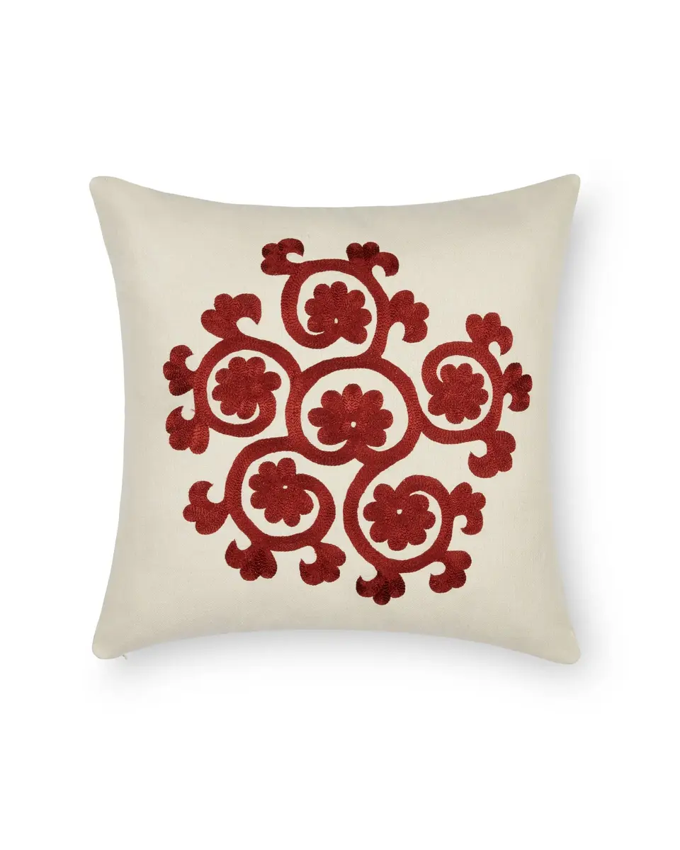 Emporio Sirenuse Flower Cushion Cover | Thumbnail 2 Emporio Sirenuse Flower Cushion Cover | Thumbnail 2