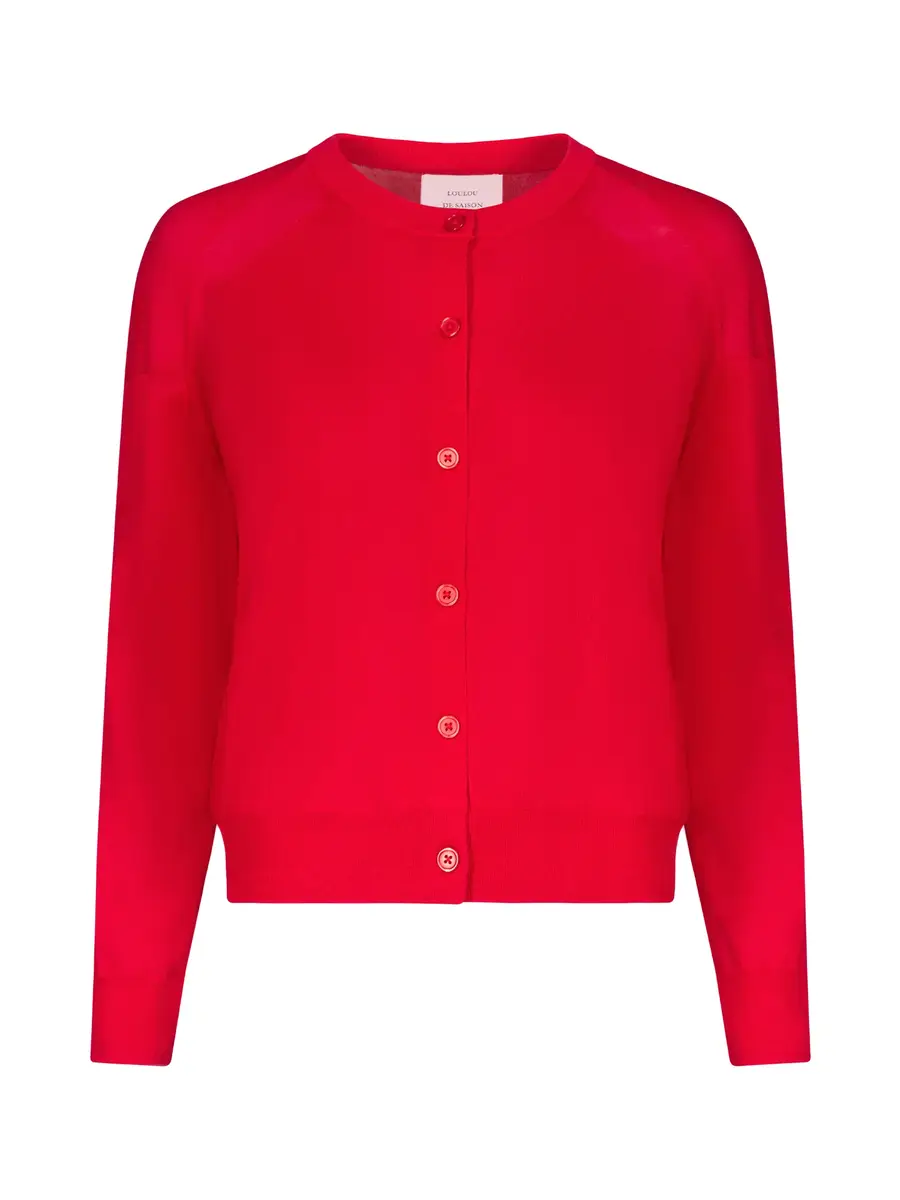 Loulou de Saison Kita Fluid Cashmere Cardigan