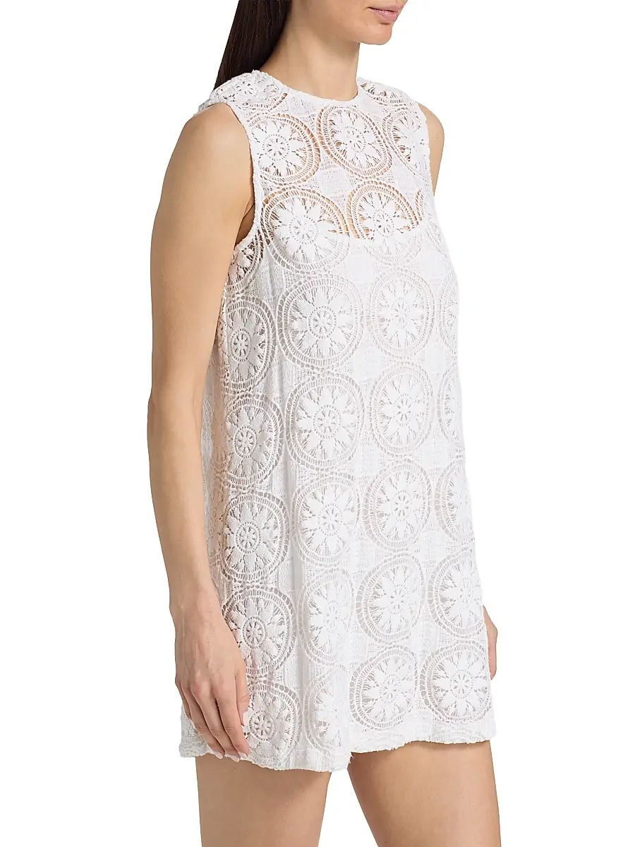 Ciao Lucia Women's Indus Woven Lace Minidress | Thumbnail 4 Ciao Lucia Women's Indus Woven Lace Minidress | Thumbnail 4
