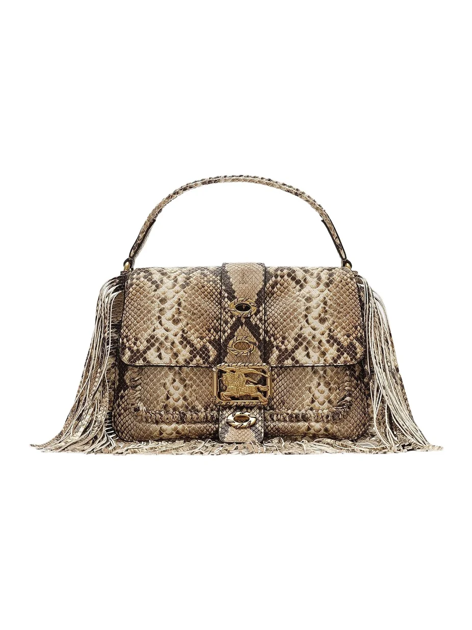 Women's Rider Small Leather Top Handle Bag