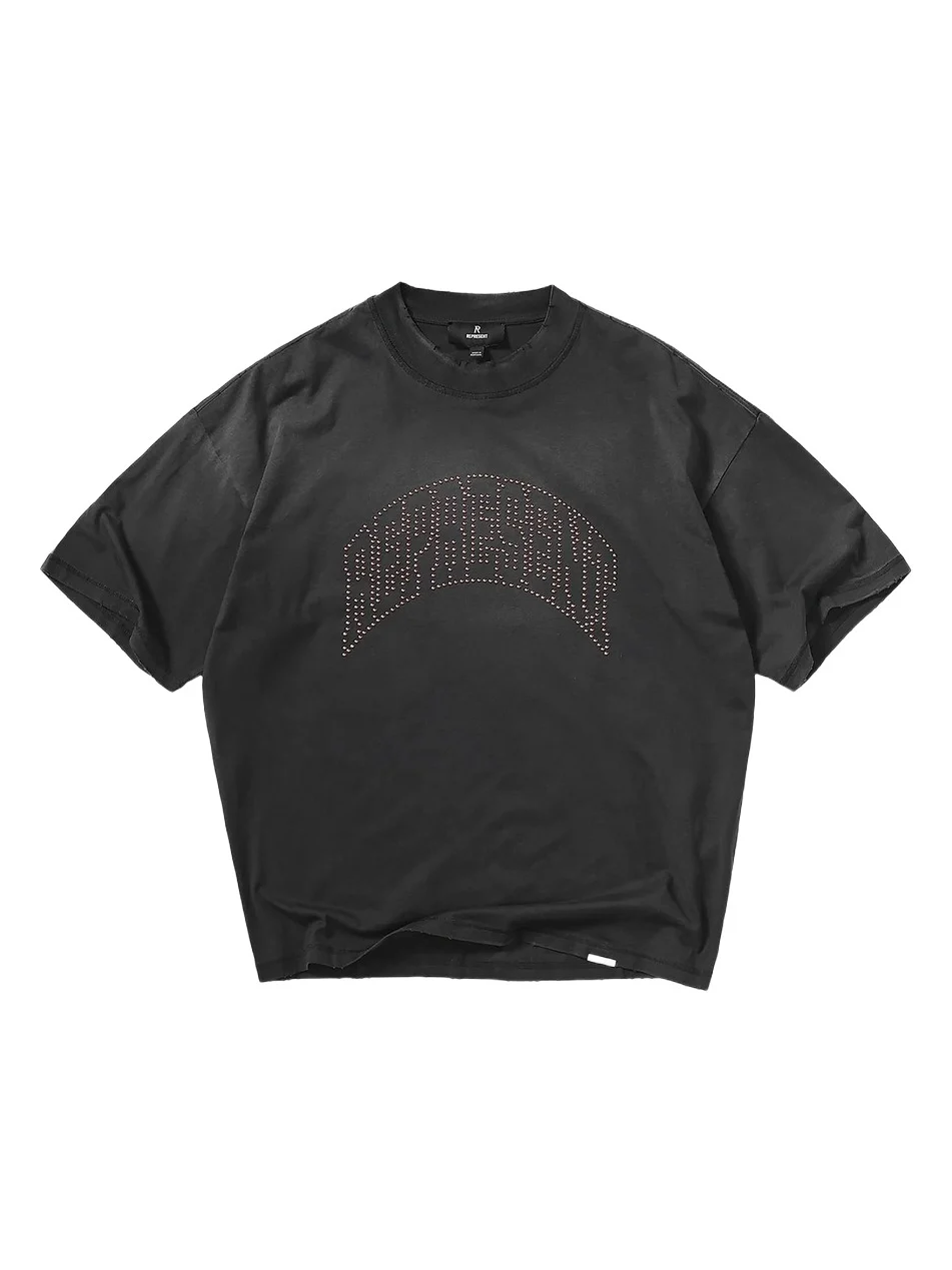 Men's Embellished Logo Cotton T-Shirt Men's Embellished Logo Cotton T-Shirt
