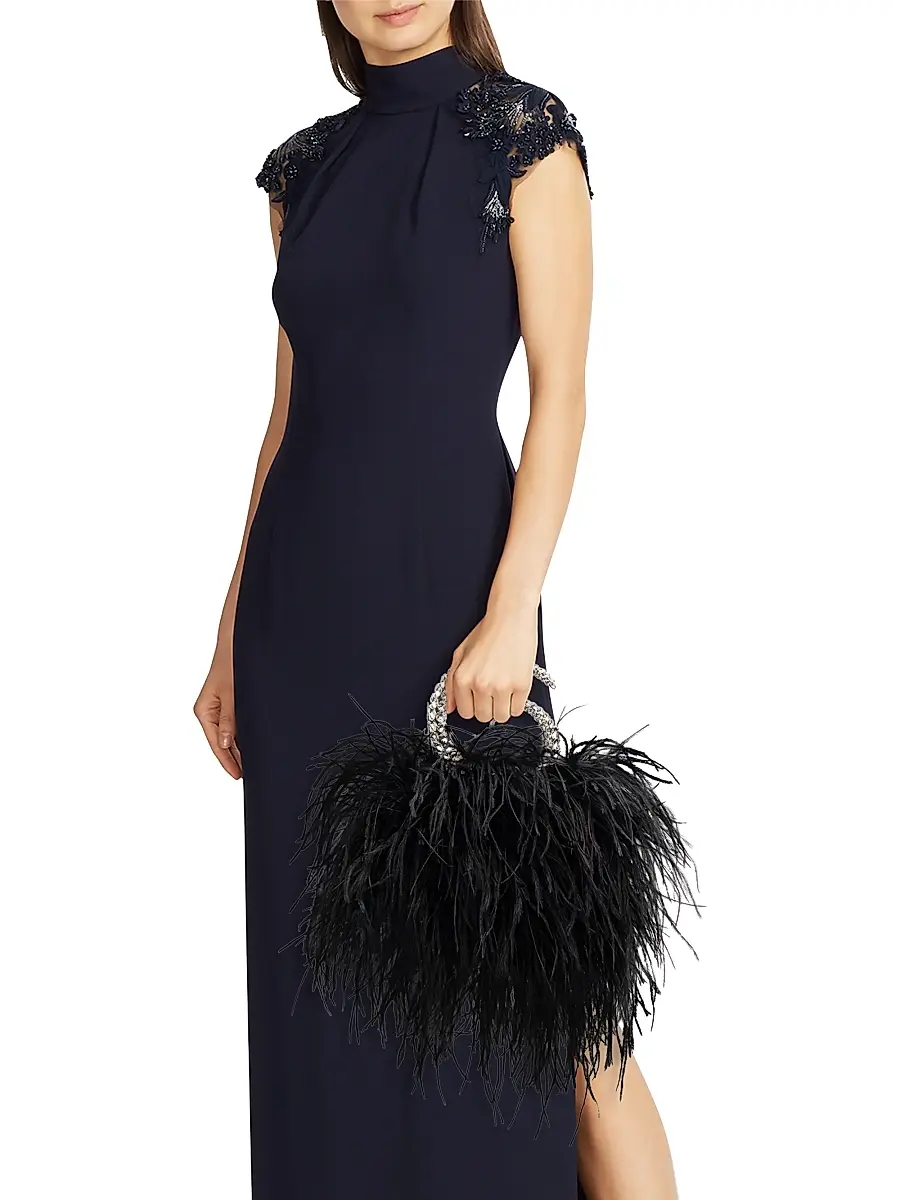 L'Alingi Women's Karma Feather Pouch | Thumbnail 2