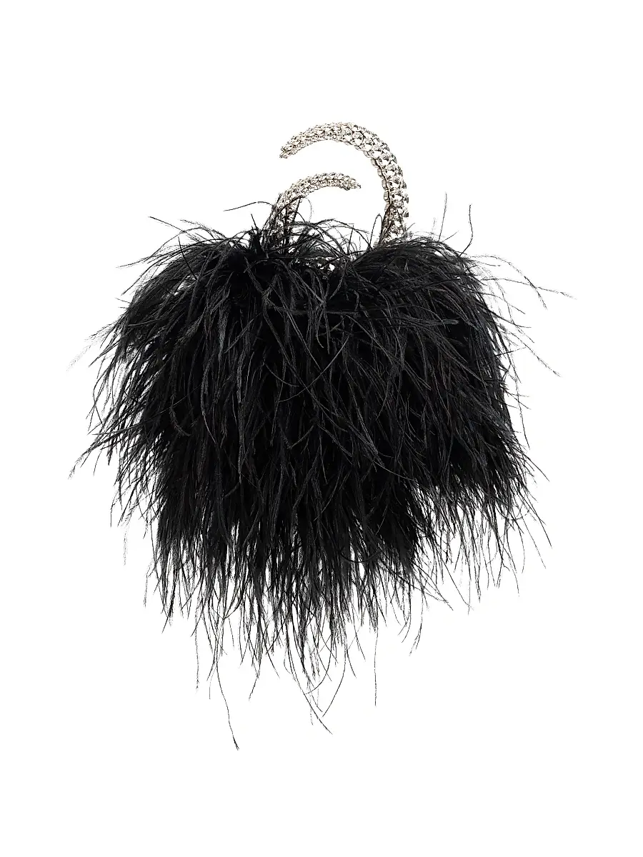L'Alingi Women's Karma Feather Pouch | Thumbnail 3