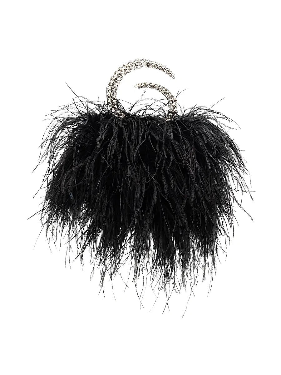 L'Alingi Women's Karma Feather Pouch | Image 1 L'Alingi Women's Karma Feather Pouch | Image 1