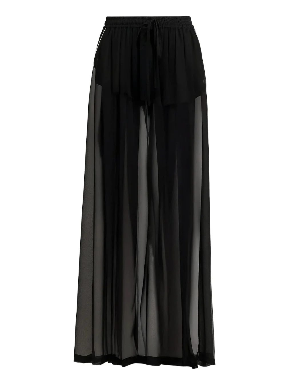 Dolce & Gabbana Women's Sheer Silk Chiffon Palazzo Pants