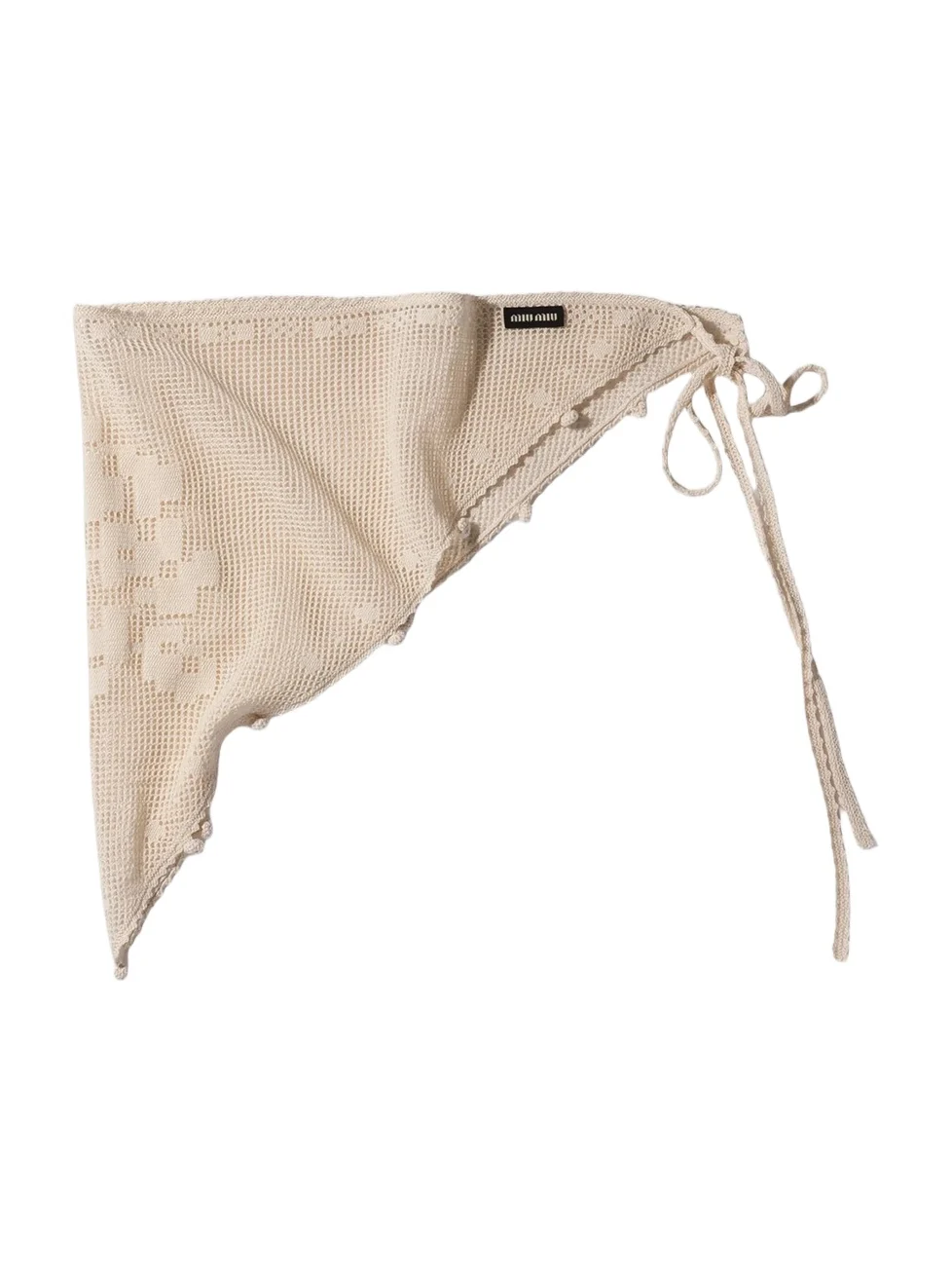 Miu Miu Women's Cotton Pareo Scarf