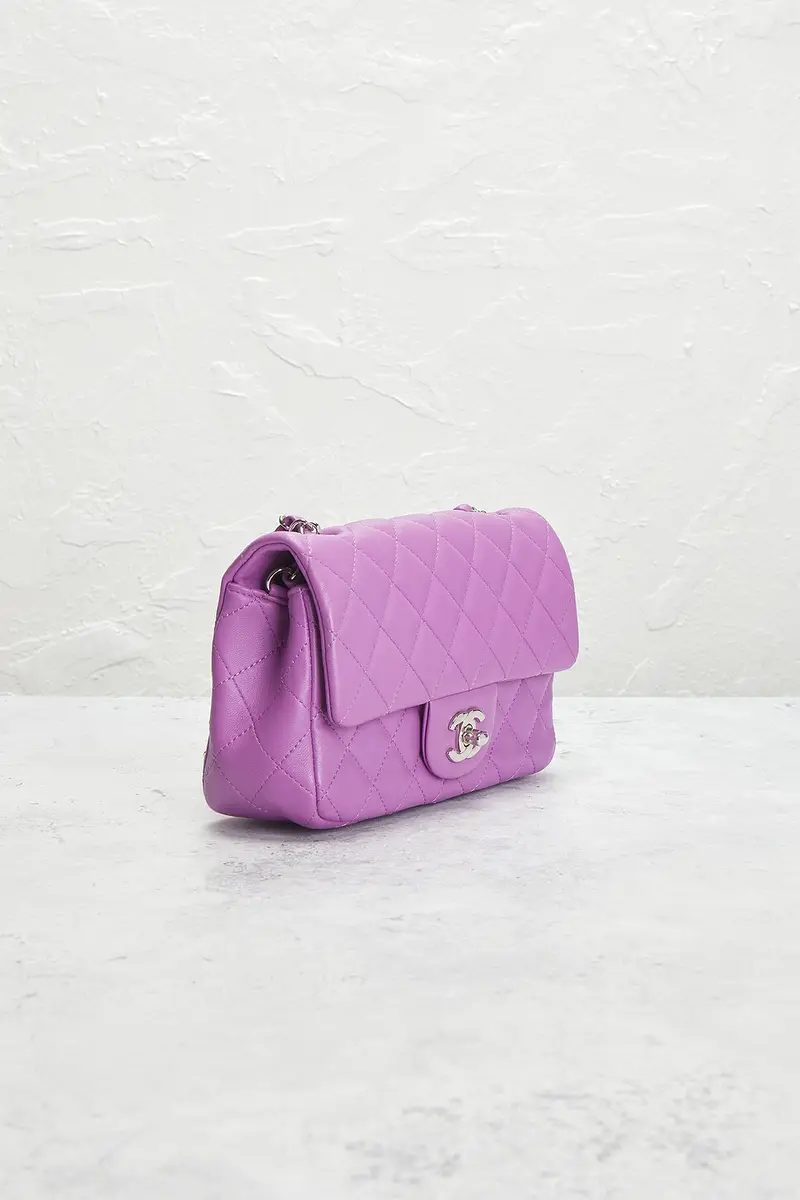 Chanel Chanel Lambskin Mini Classic Flap Bag | Thumbnail 4 Chanel Chanel Lambskin Mini Classic Flap Bag | Thumbnail 4