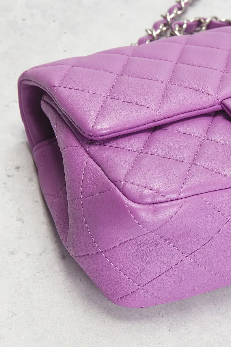Chanel Chanel Lambskin Mini Classic Flap Bag | Thumbnail 9 Chanel Chanel Lambskin Mini Classic Flap Bag | Thumbnail 9