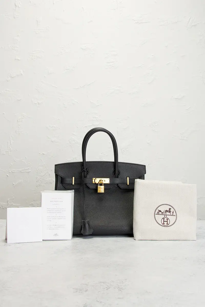 HERMÈS Epsom Birkin 30 Handbag | Thumbnail 8