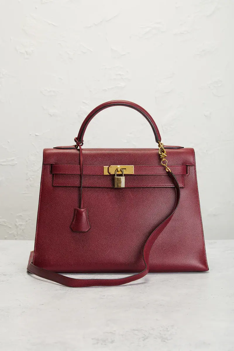HERMÈS Courchevel Kelly 28 Handbag | Thumbnail 2 HERMÈS Courchevel Kelly 28 Handbag | Thumbnail 2