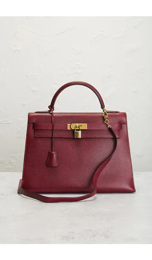 HERMÈS Courchevel Kelly 28 Handbag | Thumbnail 12 HERMÈS Courchevel Kelly 28 Handbag | Thumbnail 12
