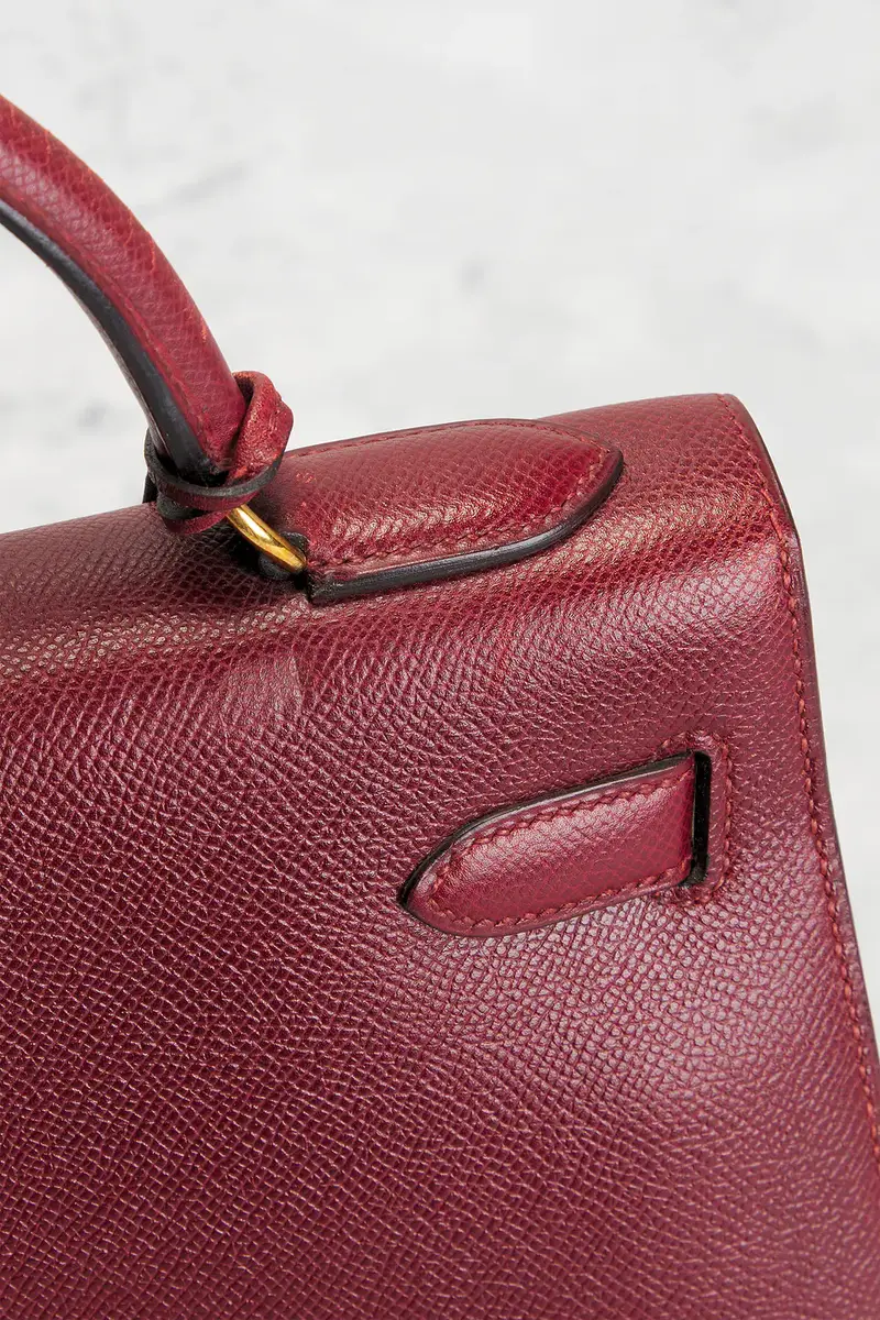 HERMÈS Courchevel Kelly 28 Handbag | Thumbnail 7 HERMÈS Courchevel Kelly 28 Handbag | Thumbnail 7