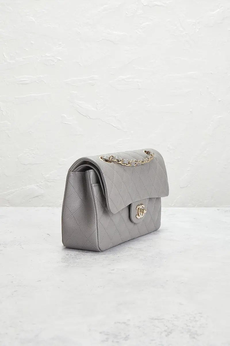 chanel Chanel Caviar Small Classic Double Flap Bag | Thumbnail 4 chanel Chanel Caviar Small Classic Double Flap Bag | Thumbnail 4