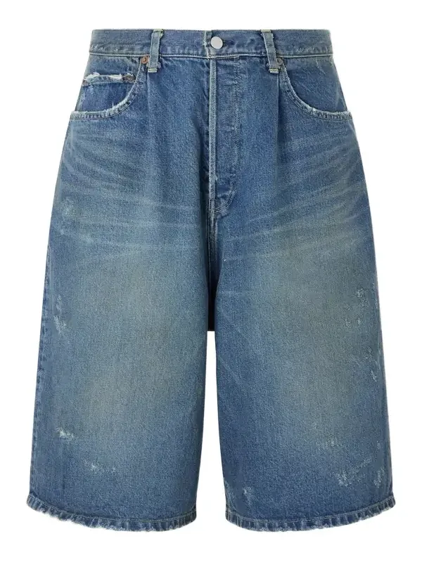 ssstein Distressed Denim Shorts