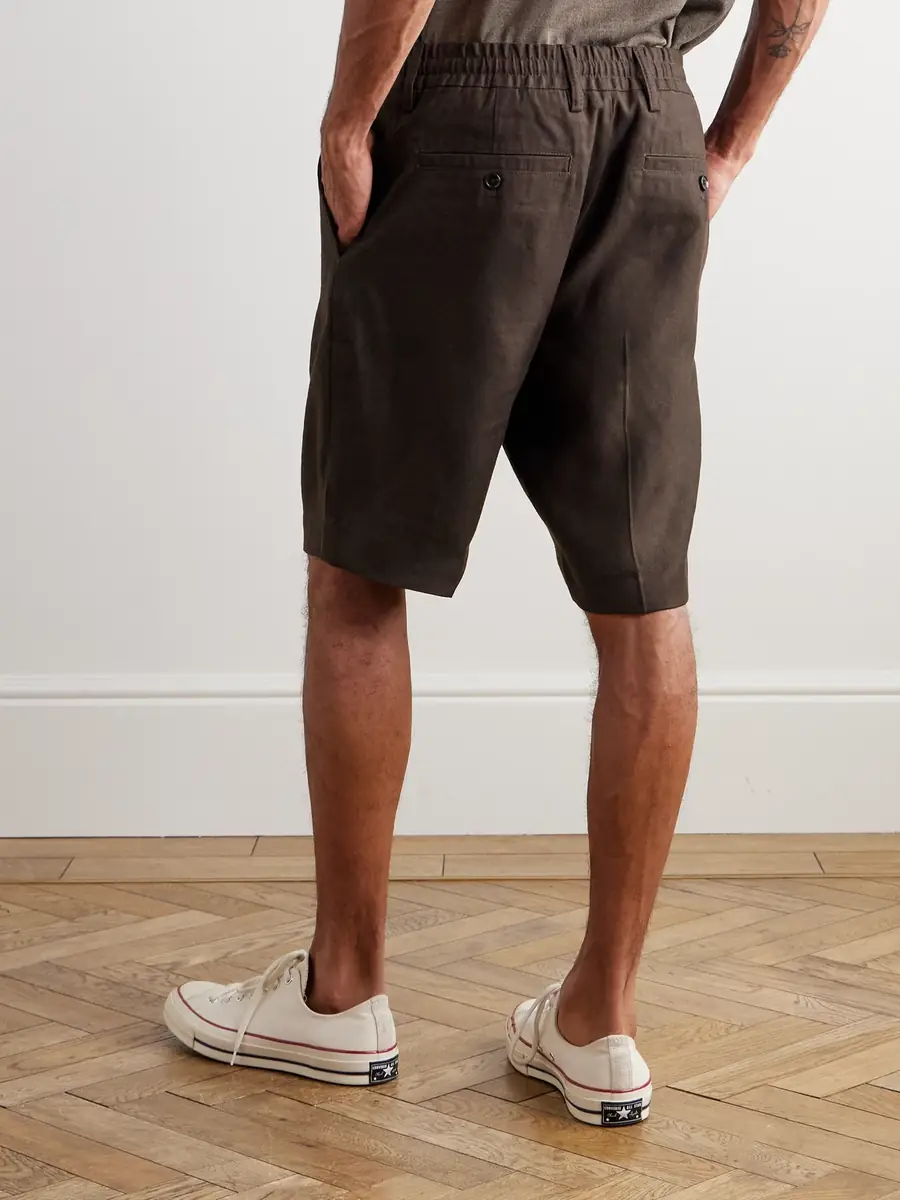 NN07 Billie 1808 LENZING™ ECOVERO™ and Linen-Blend Shorts - Men | Thumbnail 4 NN07 Billie 1808 LENZING™ ECOVERO™ and Linen-Blend Shorts - Men | Thumbnail 4