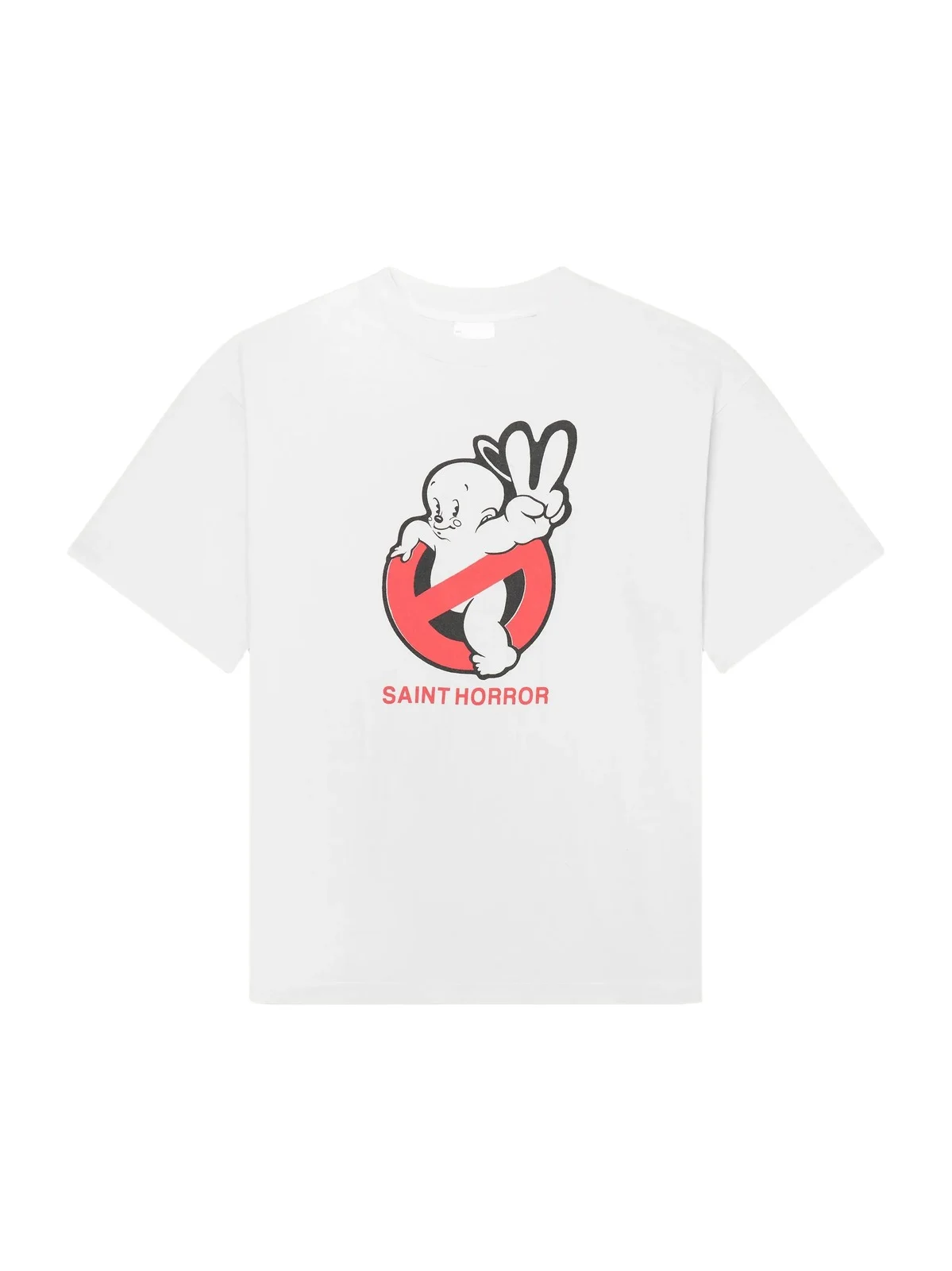 Saint Horror Printed Cotton-Jersey T-Shirt - Men Saint Horror Printed Cotton-Jersey T-Shirt - Men