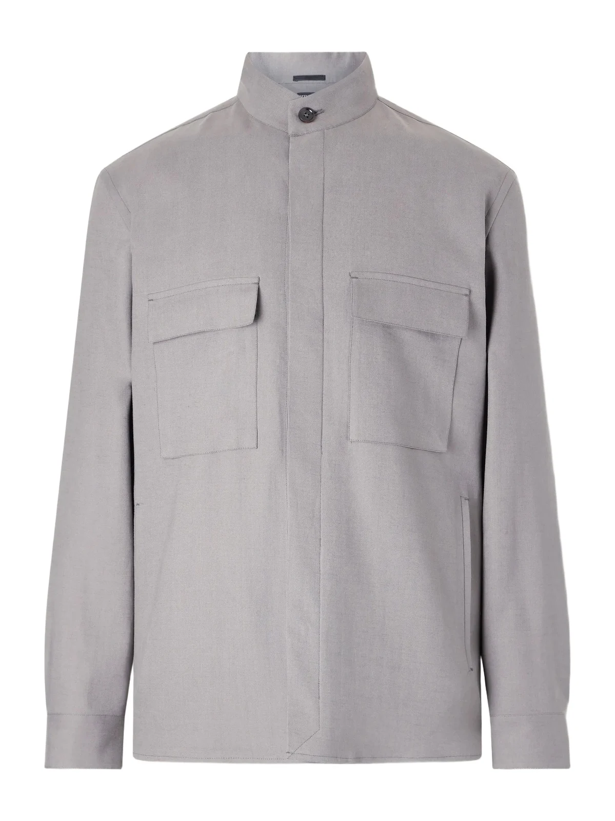 Zegna Linen-Gabardine Overshirt - Men