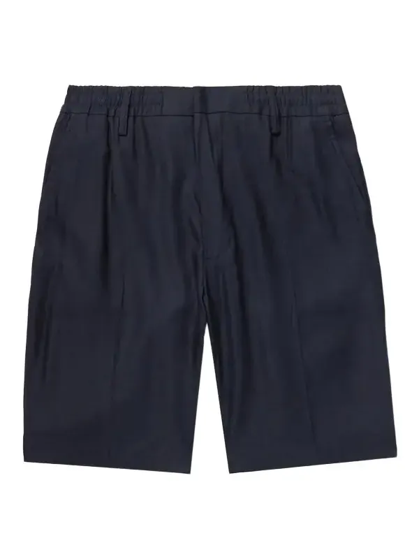 Billie 1808 Straight-Leg LENZING™ ECOVERO™ and Linen-Blend Shorts - Men Billie 1808 Straight-Leg LENZING™ ECOVERO™ and Linen-Blend Shorts - Men