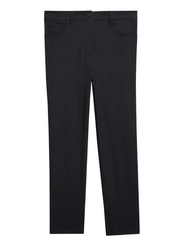 Theory Treeca Precision Ponte Five-Pocket Cropped Pants