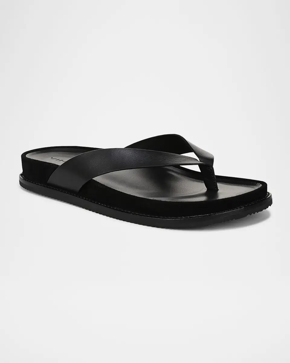 Vince Men's Dali Leather Sandals | Thumbnail 2 Vince Men's Dali Leather Sandals | Thumbnail 2