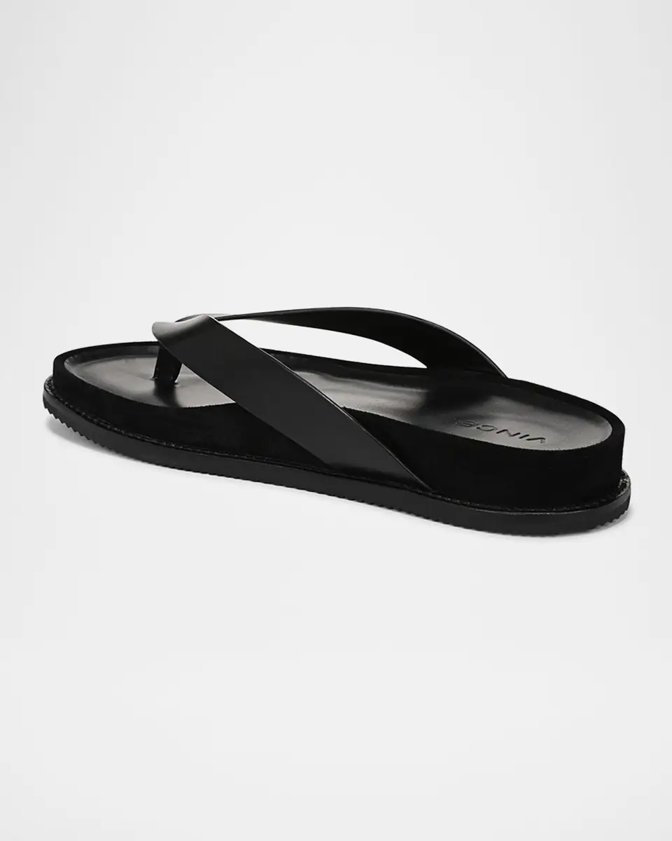 Vince Men's Dali Leather Sandals | Thumbnail 3 Vince Men's Dali Leather Sandals | Thumbnail 3