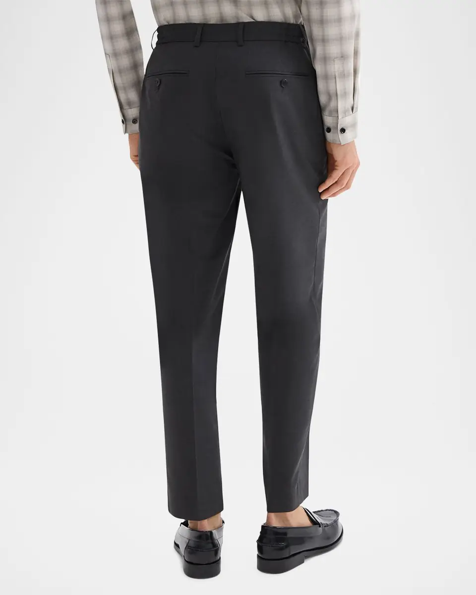 Theory Men's Curtis Drawstring Motion Wool Pants | Thumbnail 3