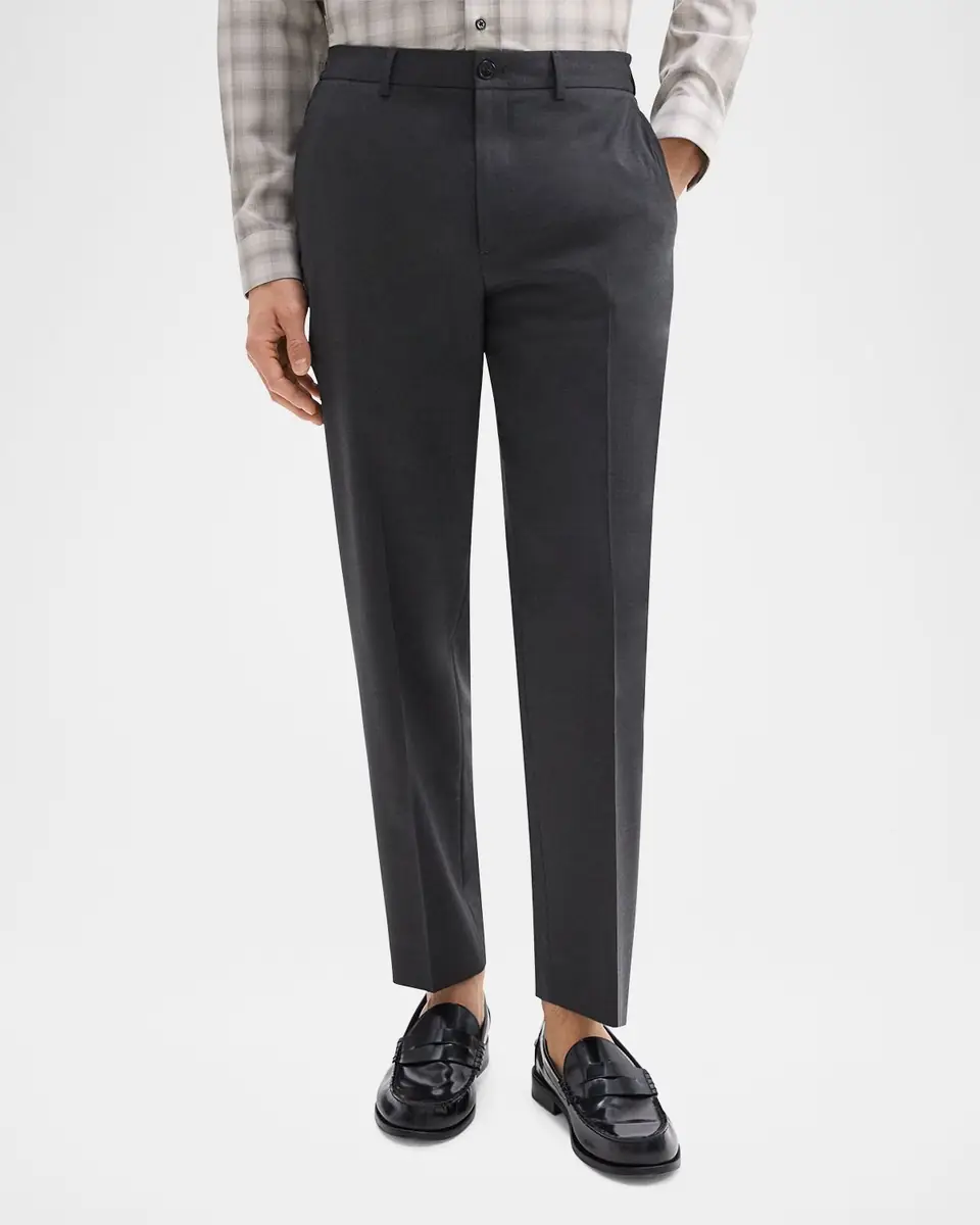 Theory Men's Curtis Drawstring Motion Wool Pants | Thumbnail 4