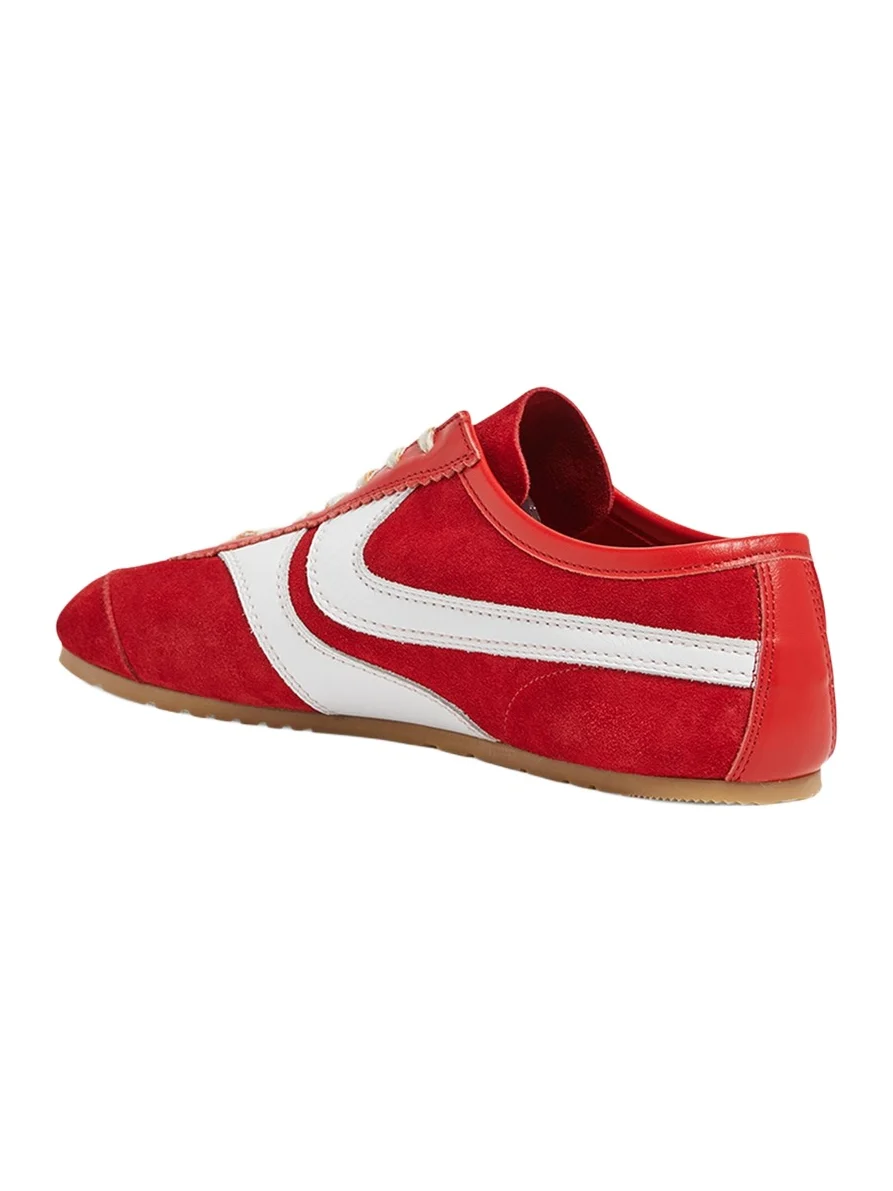 Men's Suede and Leather Low-Top Sneakers Men's Suede and Leather Low-Top Sneakers