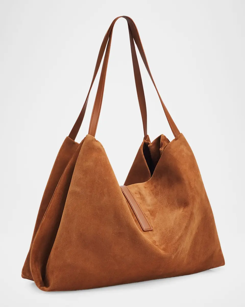 Ferragamo Slouchy Suede Tote Bag | Thumbnail 3