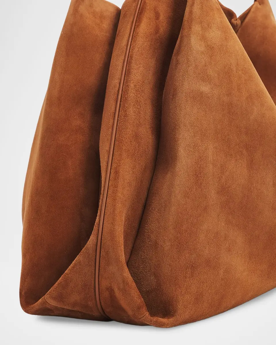 Ferragamo Slouchy Suede Tote Bag | Thumbnail 6