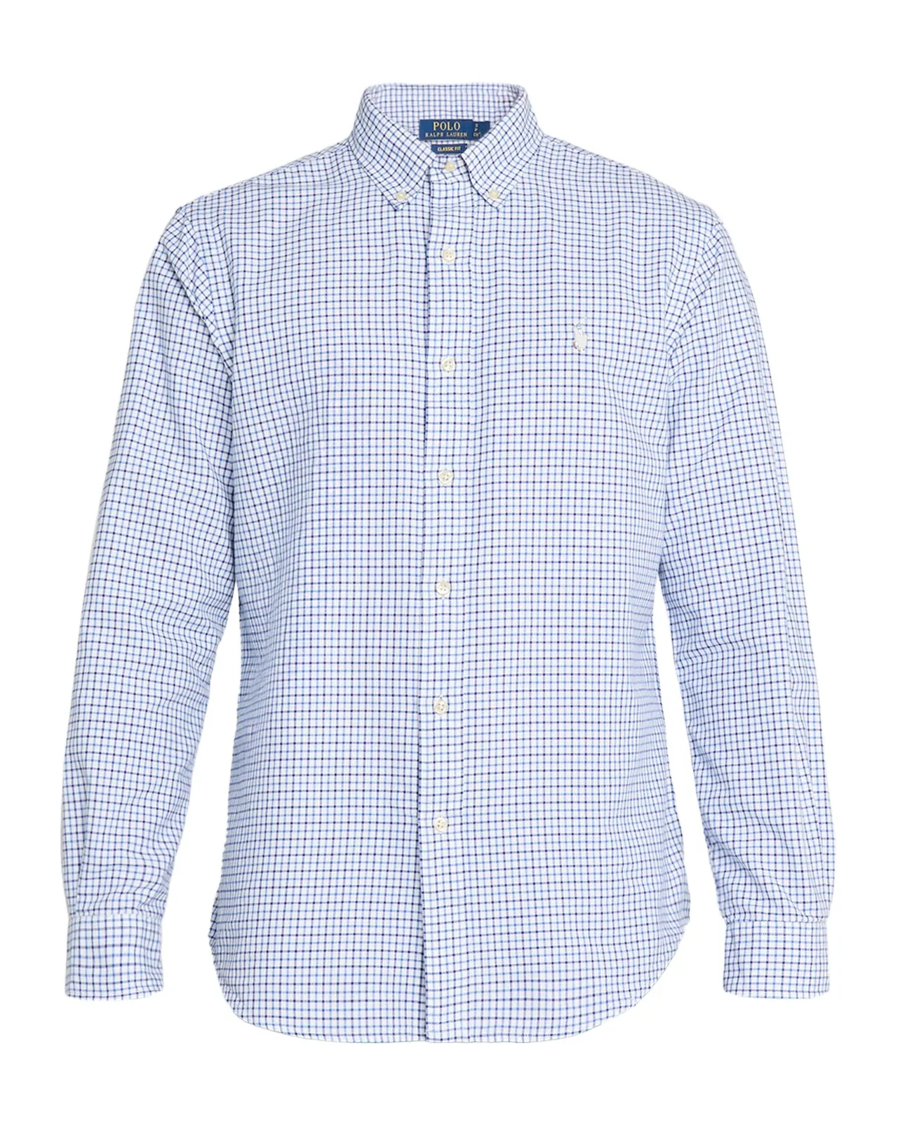 Men's Classic-Fit Oxford Check Button-Down Shirt
