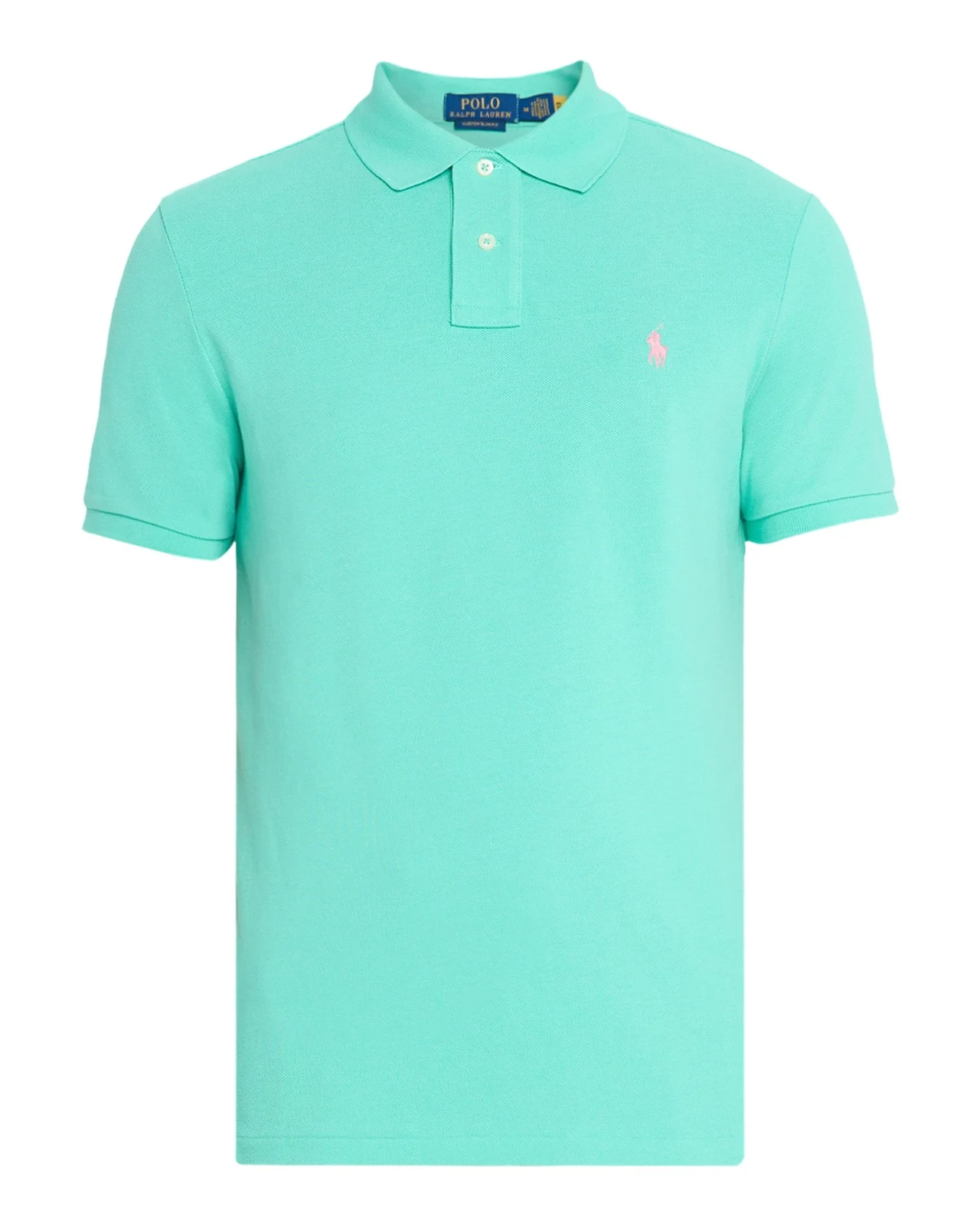 Men's Custom Slim Fit Soft Cotton Polo Shirt